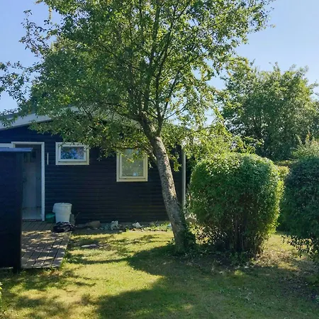 Black-painted Wooden House From 1960 On Femo